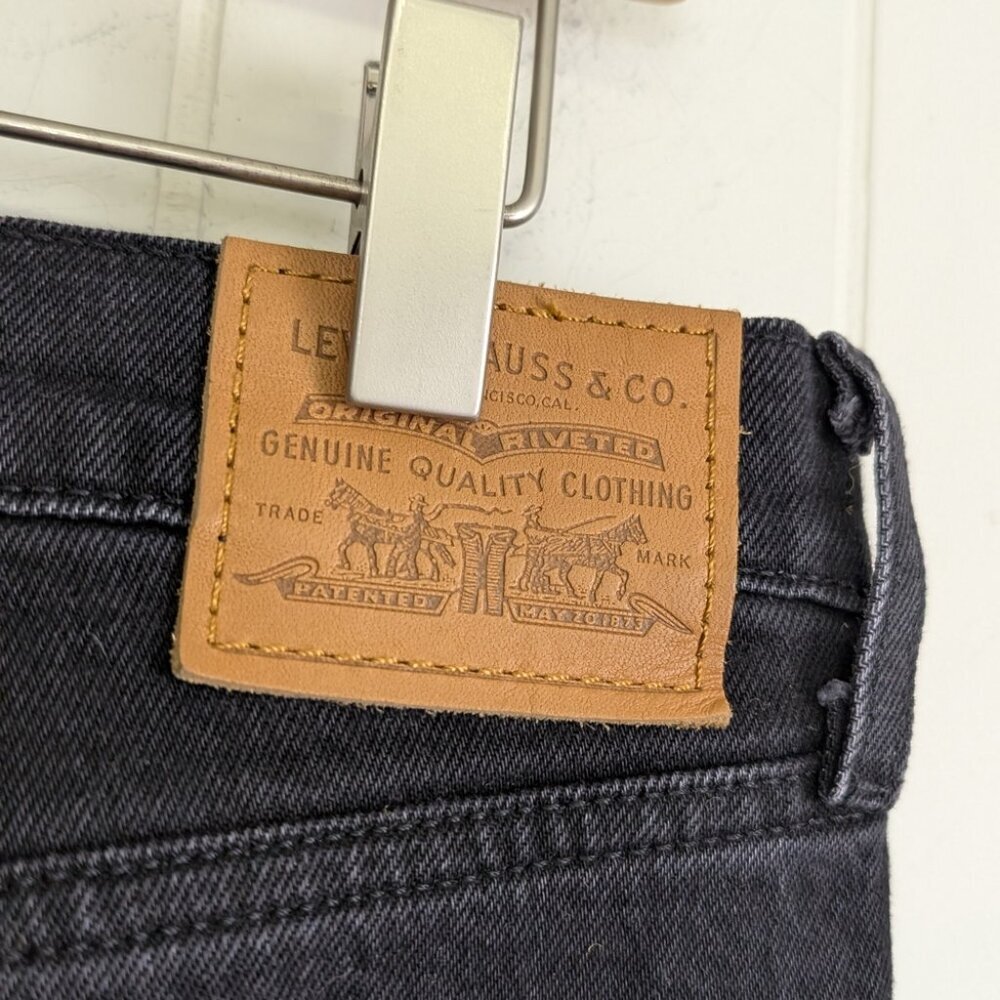 Levi's Black Boot Cut Jeans High-Waisted Sleek - Picture 5 of 9